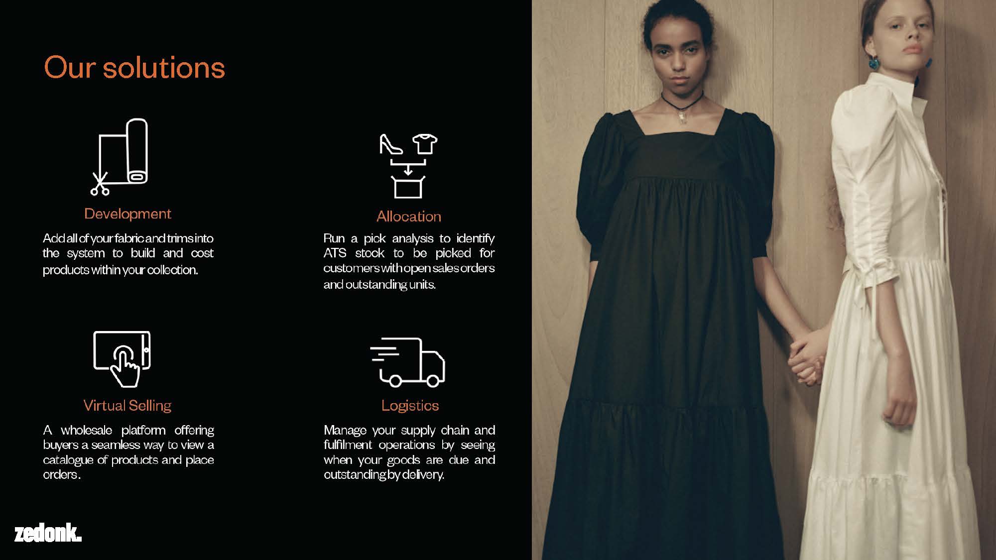 screenshot of Zedonk Software